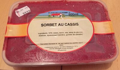 Sorbet au cassis - Product - fr