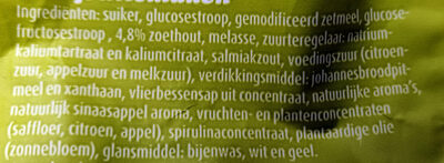Zachte Fruitdrop - Ingredients - nl