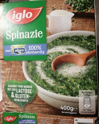 Iglo spinazie met alpro - Product - fr