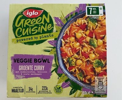 Veggie bowl groente curry - Product - fr