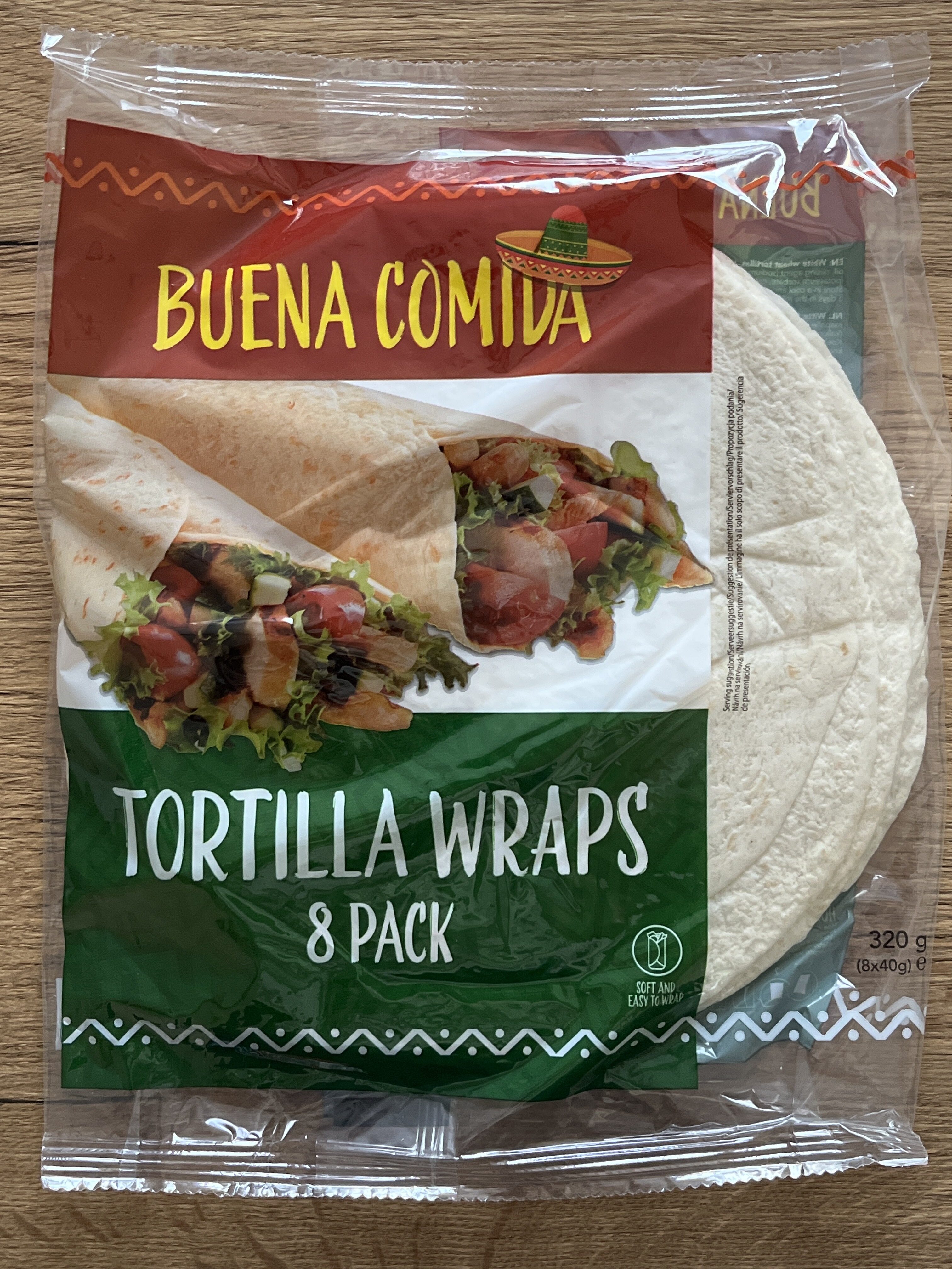 Tortilla Wraps x8 - Produit