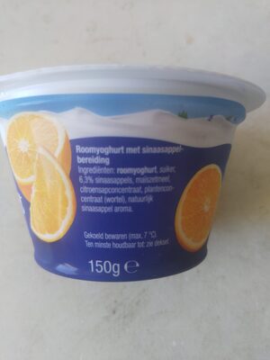 room yoghurt Spaanse sinaasappel - Ingrediënten