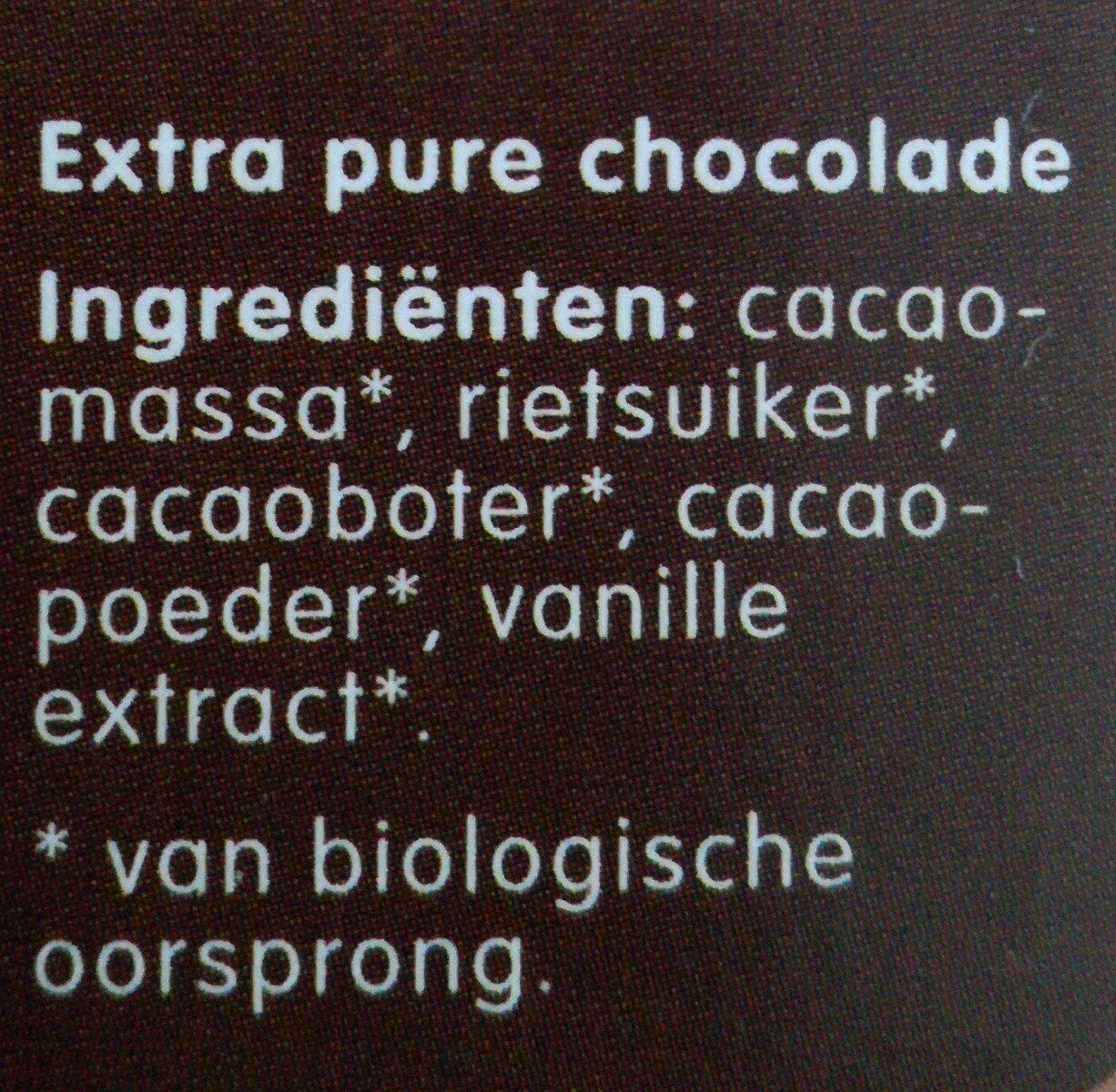 Zwitserse chocolade - Ingrediënten