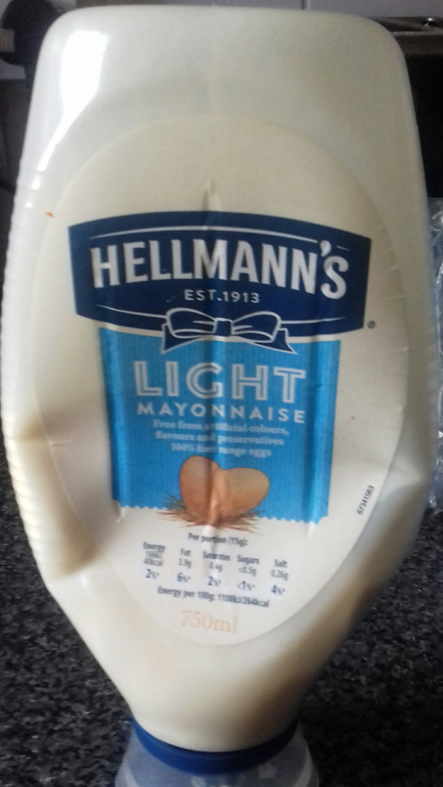 Hellmann's Light Mayonnaise - Produit - en