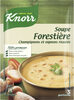 Knorr Soupe Déshydratée Forestière Champignons et Oignons Rissolés 85 g 3 portions - Producto