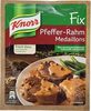 Pfeffer-Rahm Medaillons - Produkt