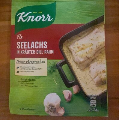 Knorr Fix Seelachs - Produit - de