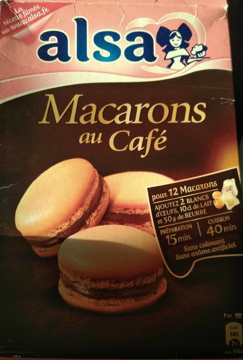 Macarons au café - Produit