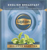 Lipton Exclusive Selection Thé Noir English Breakfast 25 sachets pyramides - Produit
