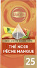 Lipton Exclusive Selection Thé Pêche et Mangue 25 sachets pyramides - نتاج
