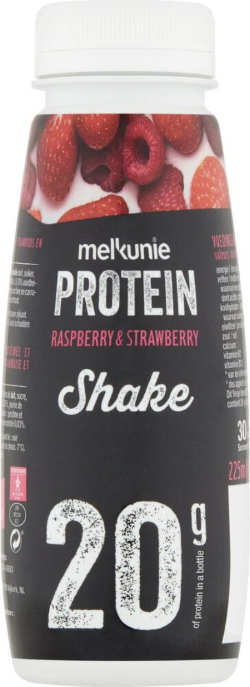Protein Raspberry & strawberry shake - Produit