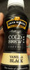 Cold brew coffee vanilla black - Produit