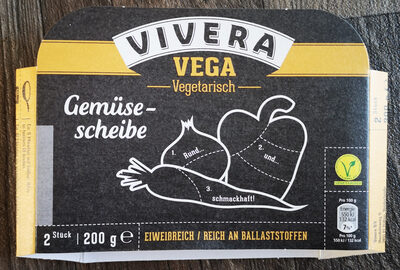 Vega Vegetarisch Gemüsescheibe - Product - de