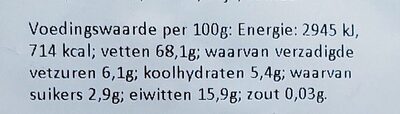 Walnoten - Voedingswaarden
