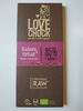 Blaubeee & hanfsaat 84% cacao - organic raw chocolate - Produit