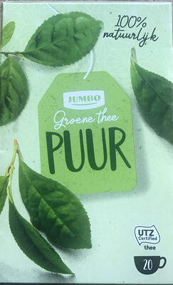 Groene thee puur - Product