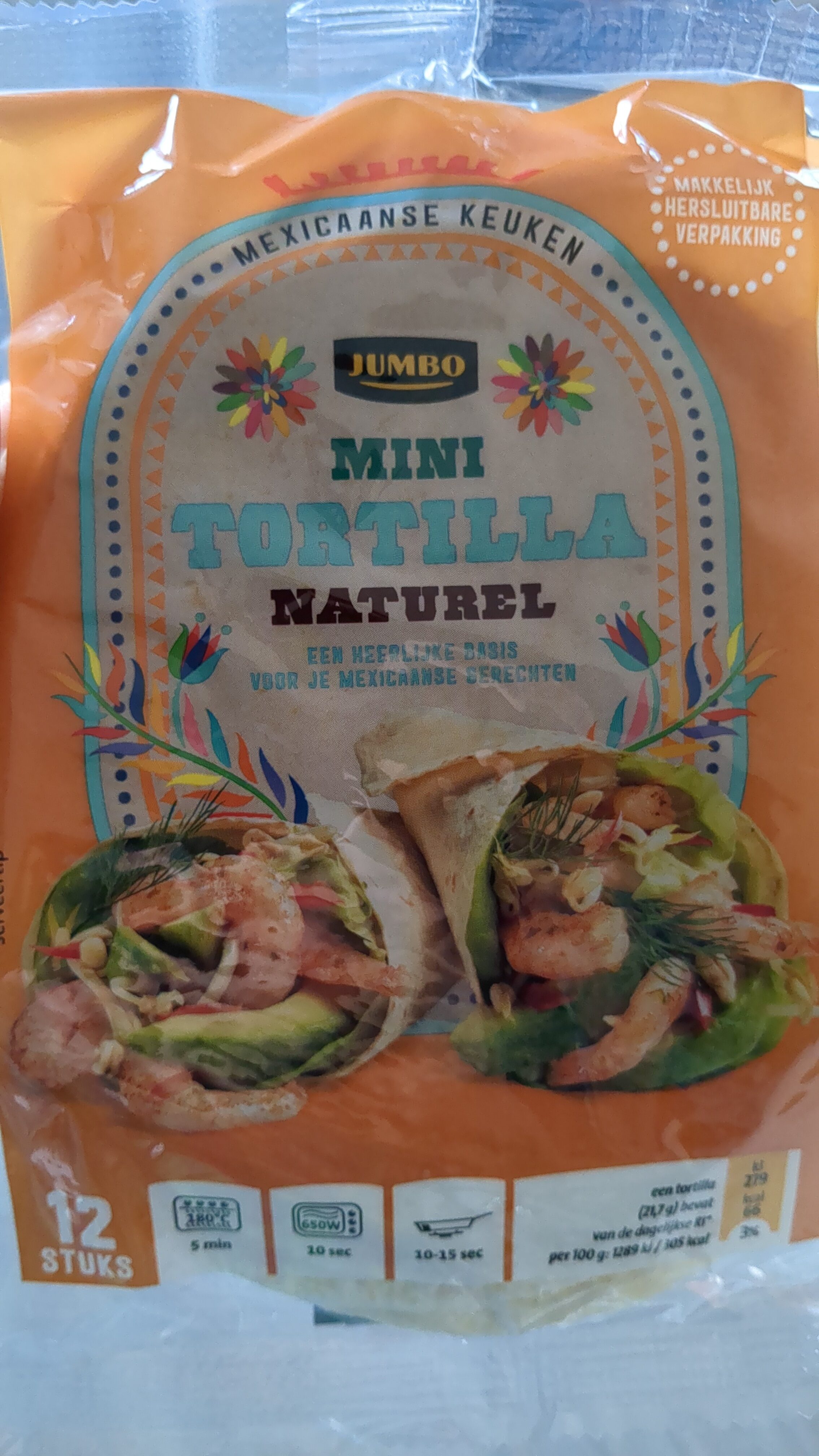 Mini Tortilla Naturel - Product