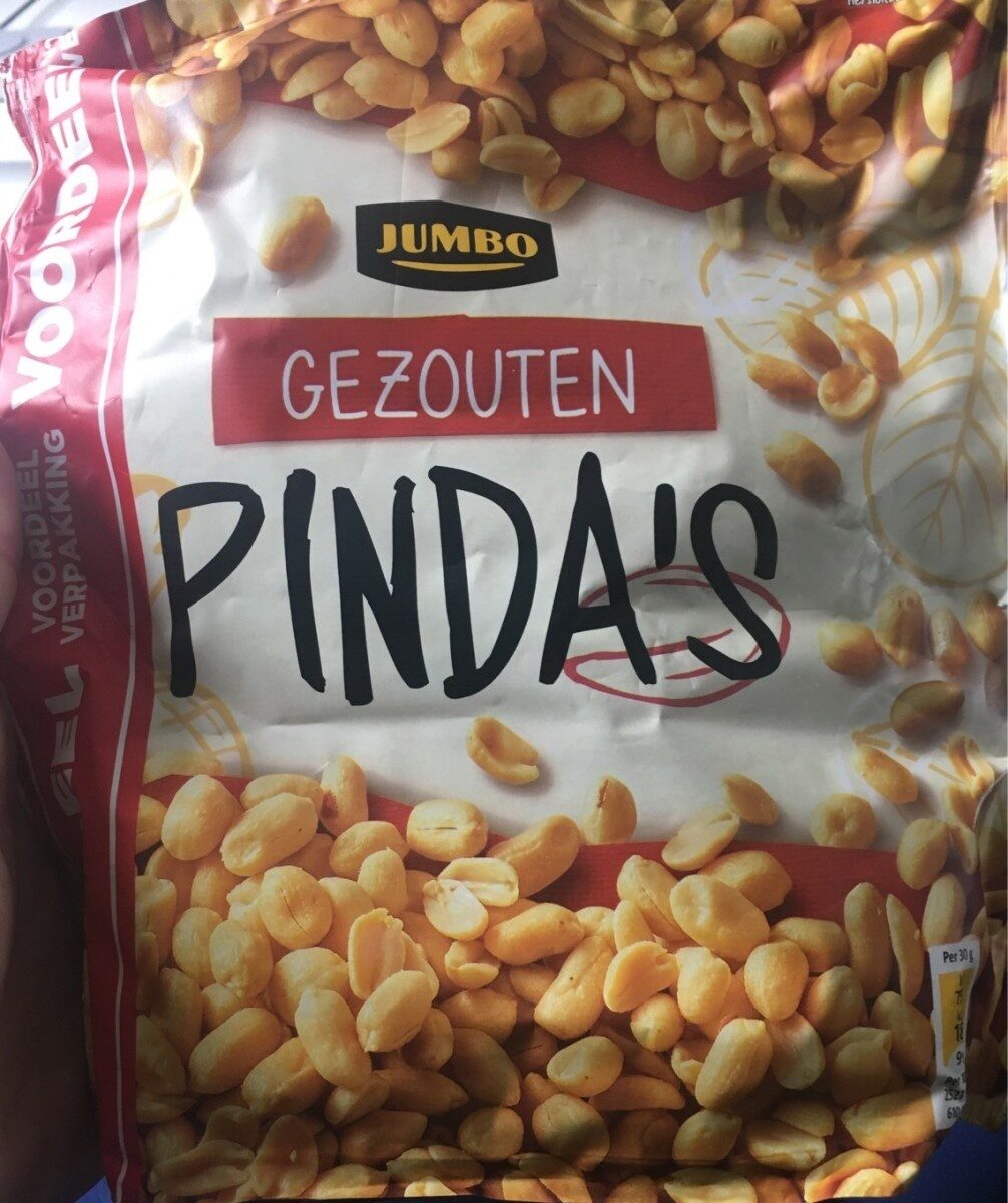 Gezouten Pindas - Product