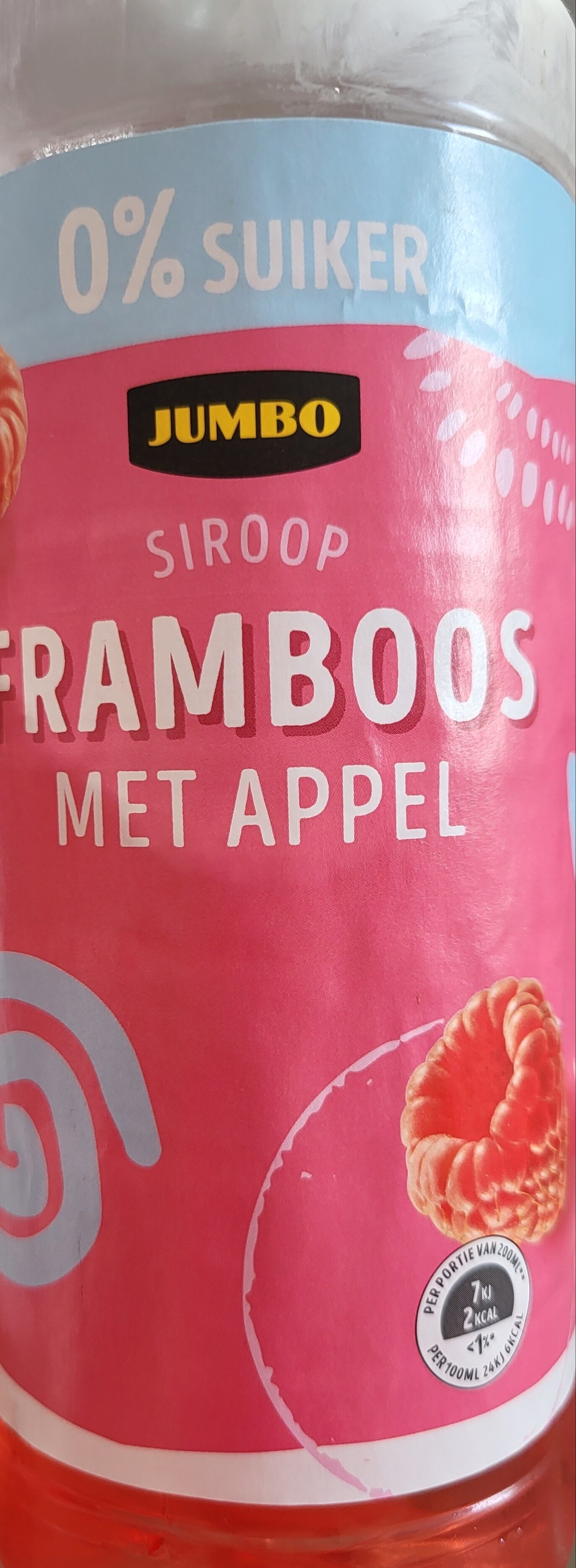 Siroop Framboos met appel - Product