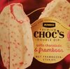 Premium chocos double dip witte chocolade en framboos - Product