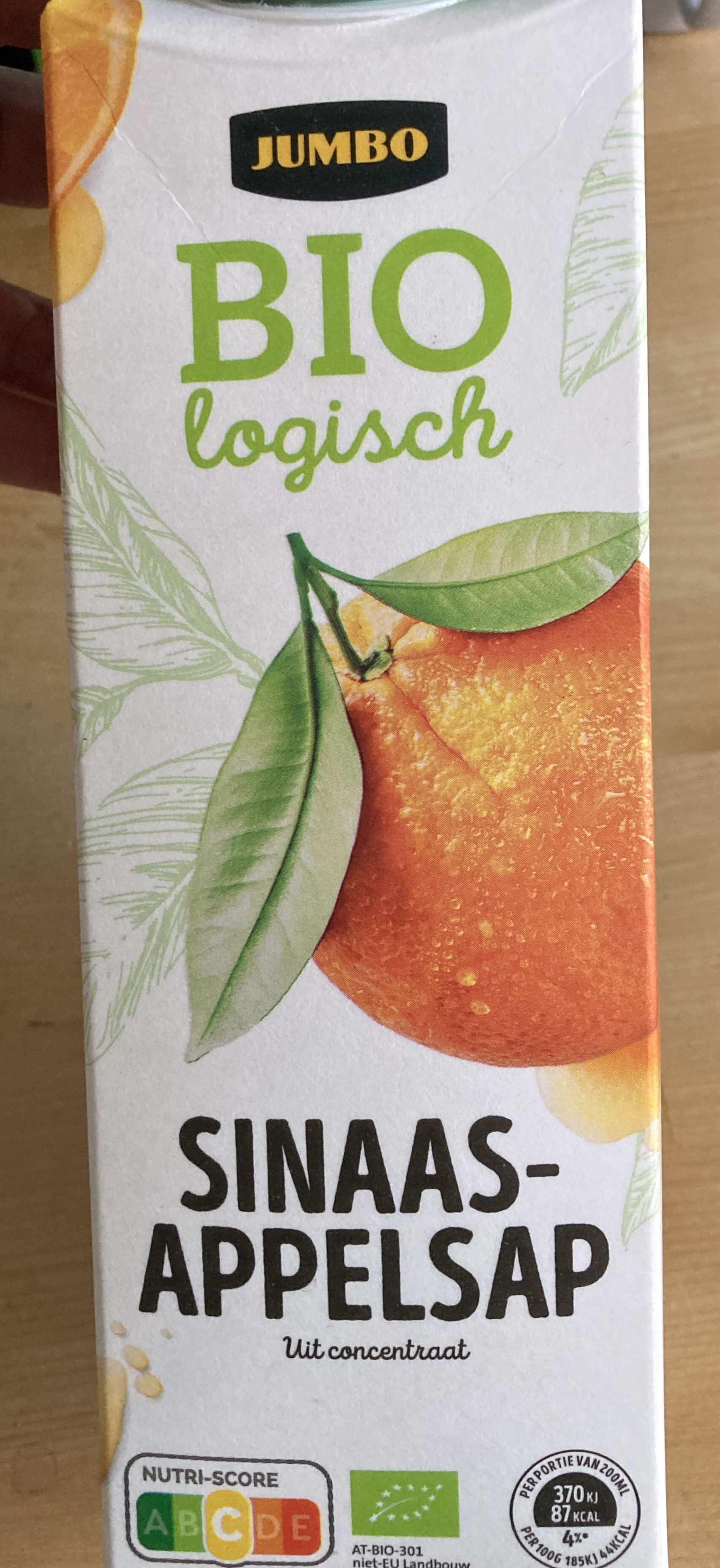 Jumbo Biologisch Sinaasappelsap uit concentraat - Product