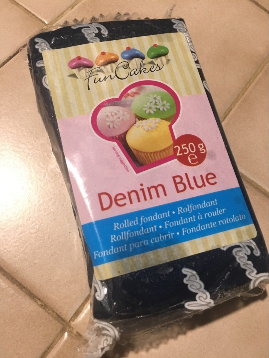 Pâte à Sucre Blue Denim - Product - fr