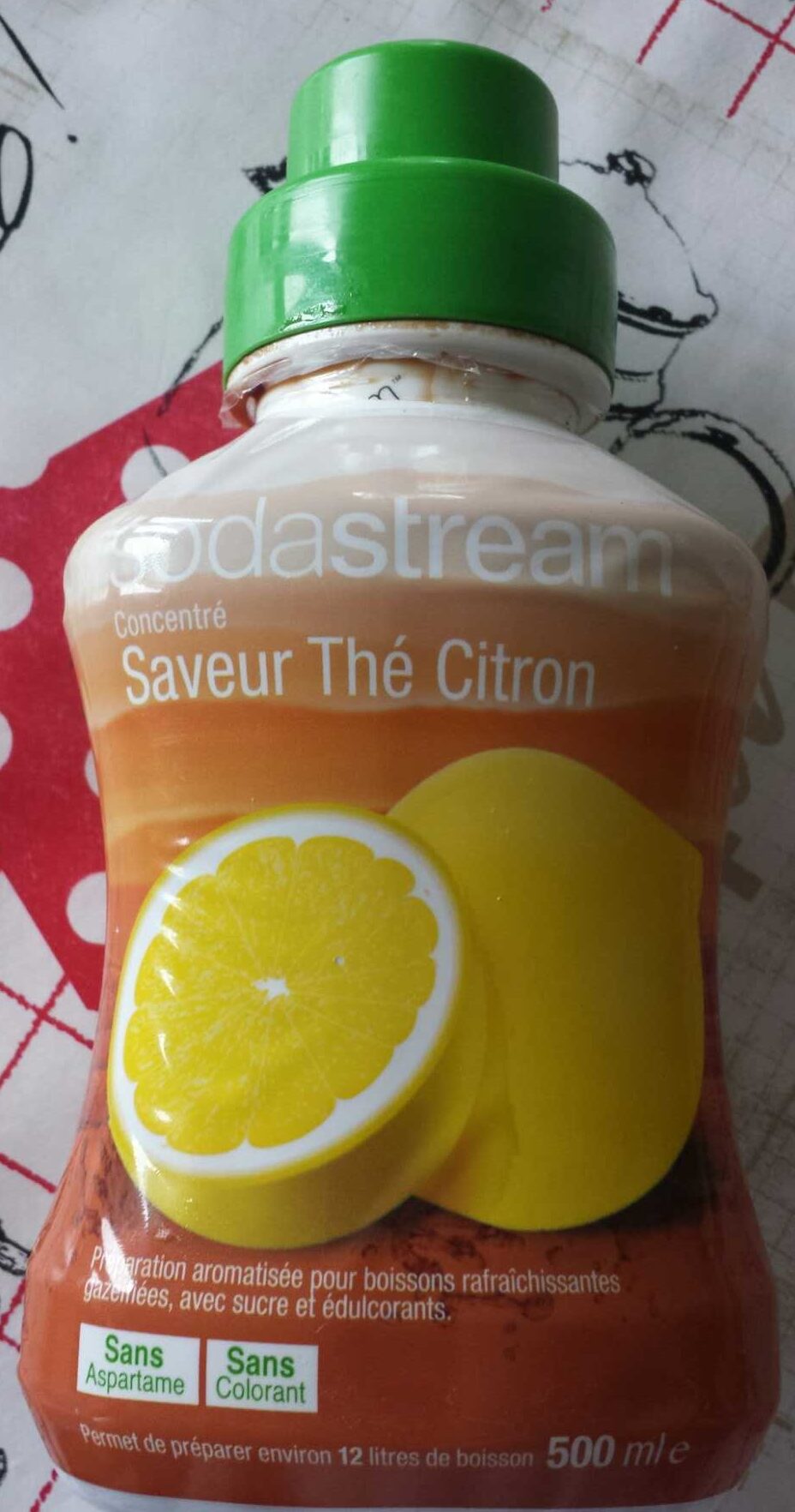 Concentré saveur thé citron - Produit