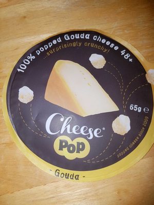 Cheese pop  - 100% popped Gouda cheese 48+ - Tuote - en