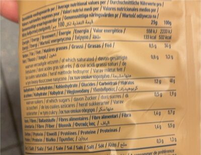 Paprika Potato Chips - Tableau nutritionnel