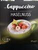Cappuccino haselnuss - Produkt