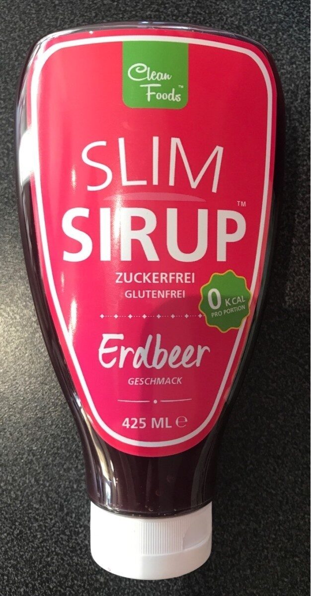 Slim sirup - Produkt