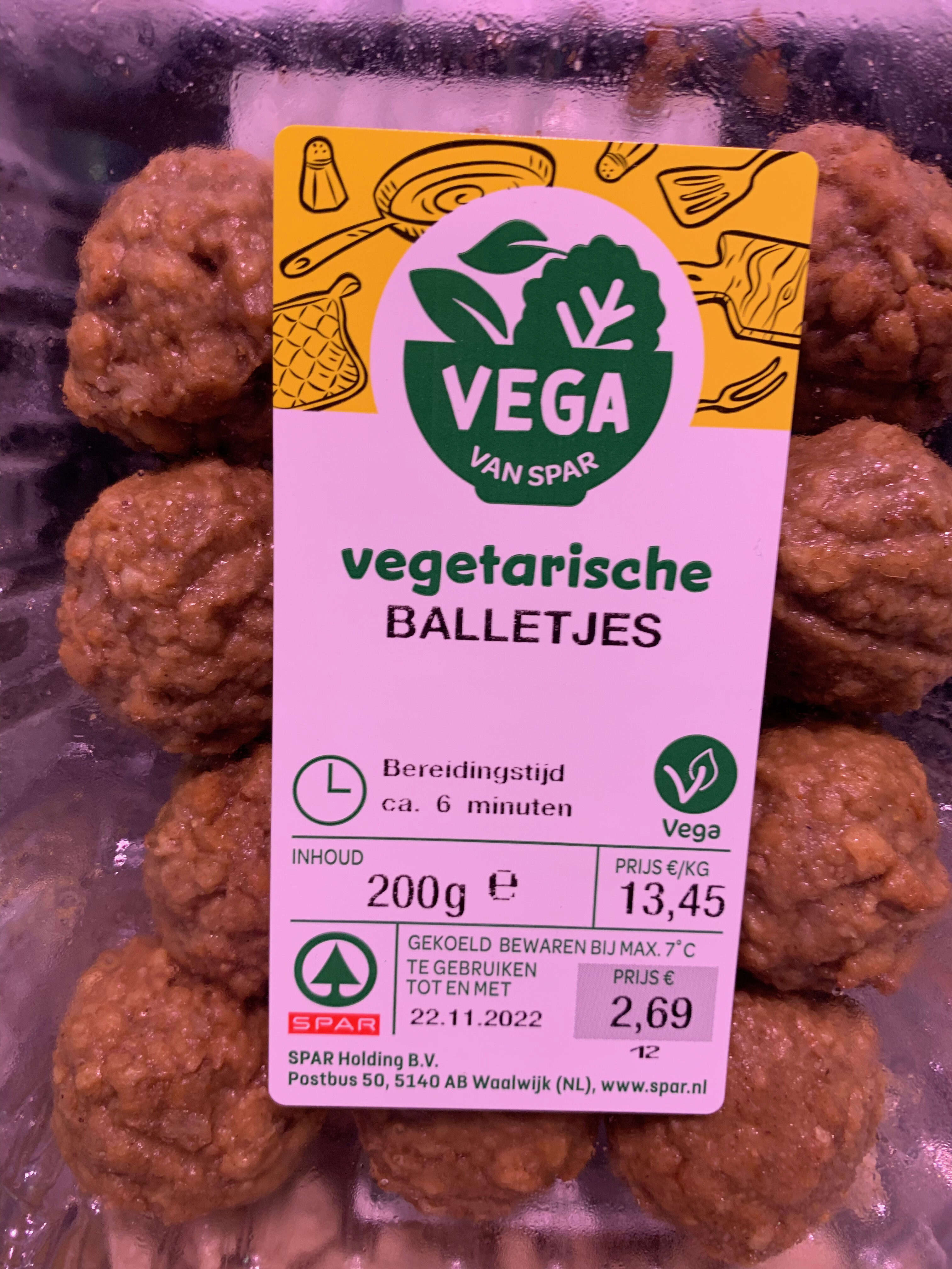 Vegetarische balletjes - Producto - nl
