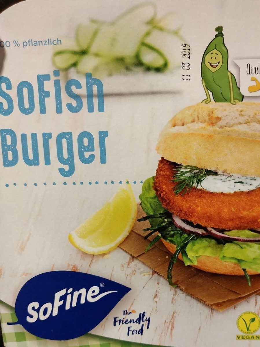 SoFish Burger - Produkt - fr
