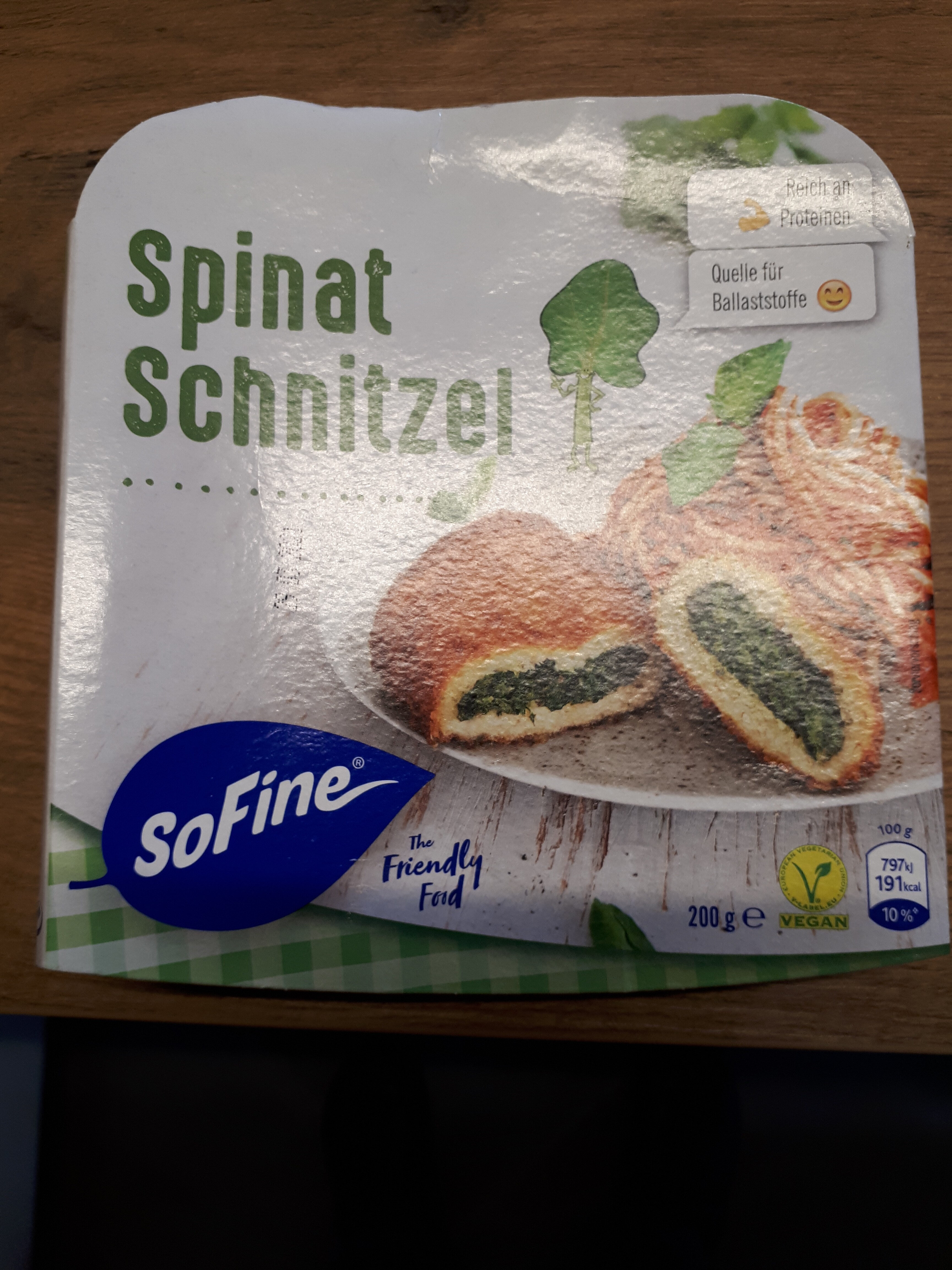 Spinatschnitzel - Produit - de