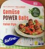 Gemüse powers Balls - Produkt