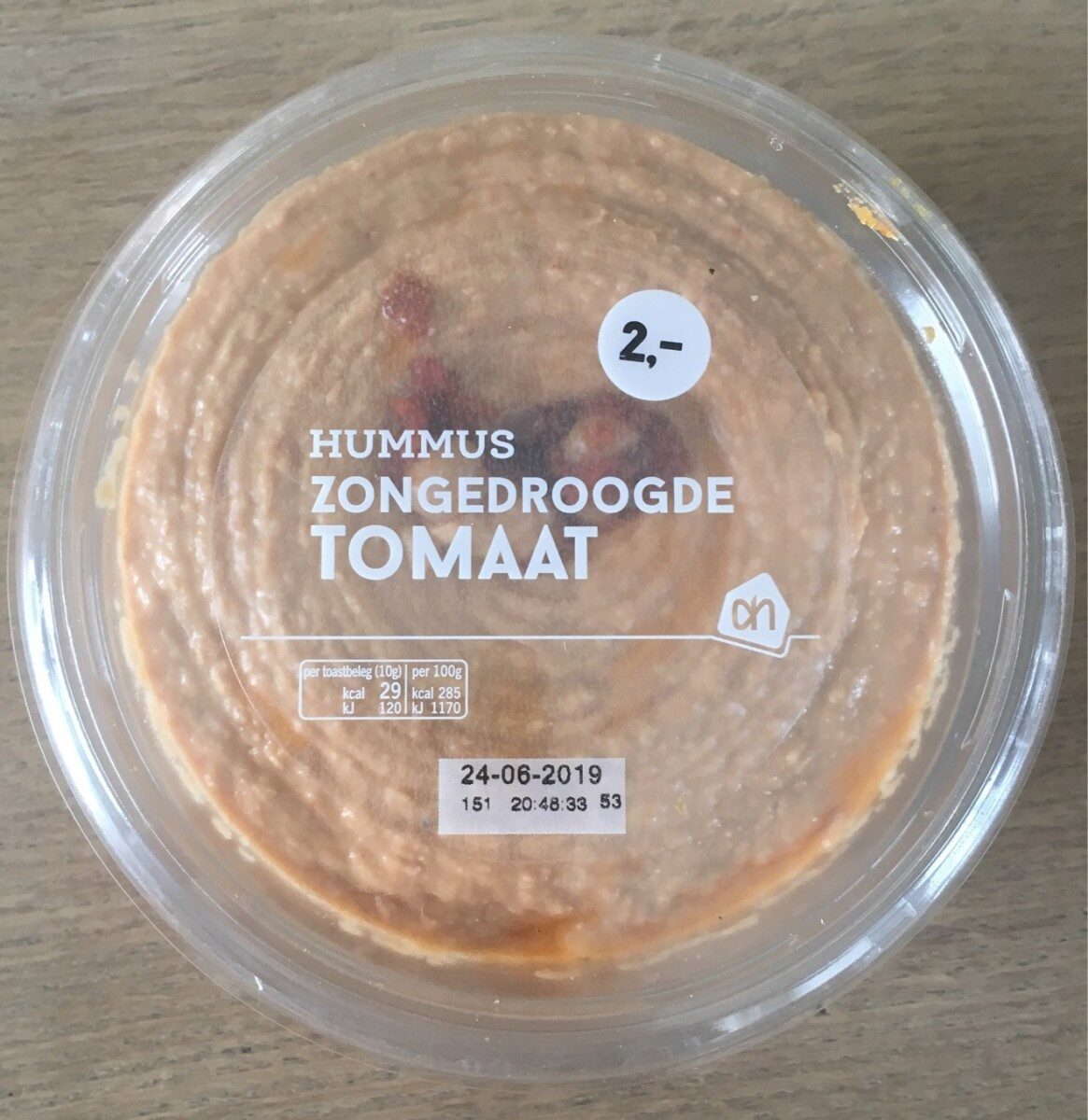Hummus zongedroogde tomaat - Product