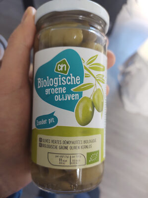 Biologisce groene olijven - Product - en