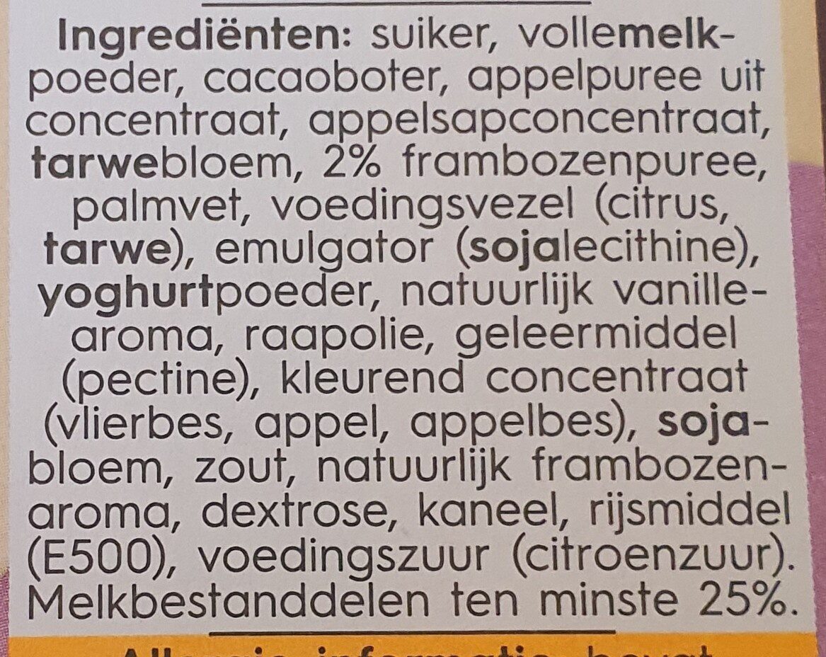  - Ingredients - nl