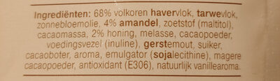 geroosterde muesli chocolade amandel - Ingrediënten