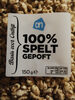 100% gepofte spelt - Product