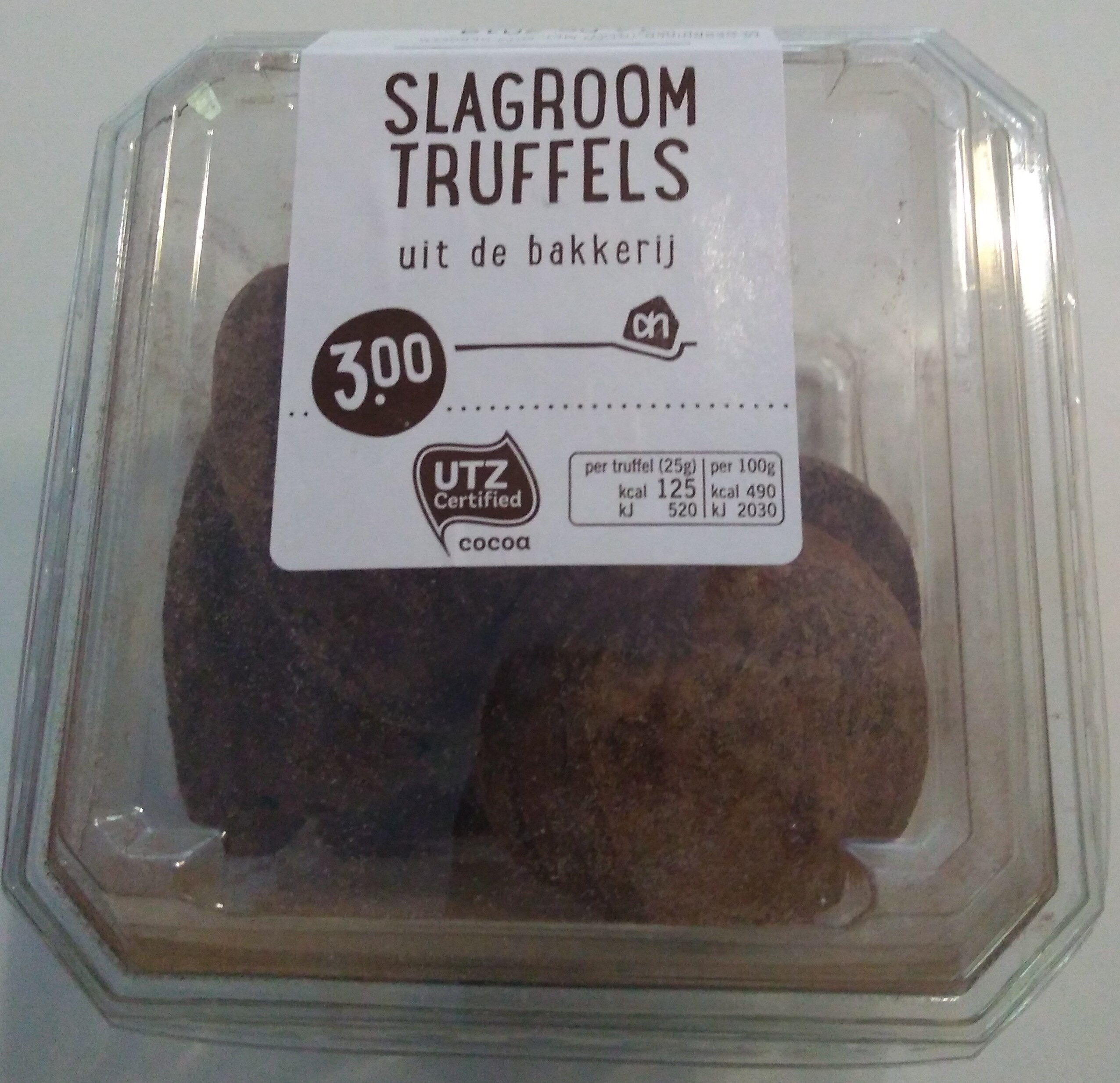 Slagroom Truffels - Product