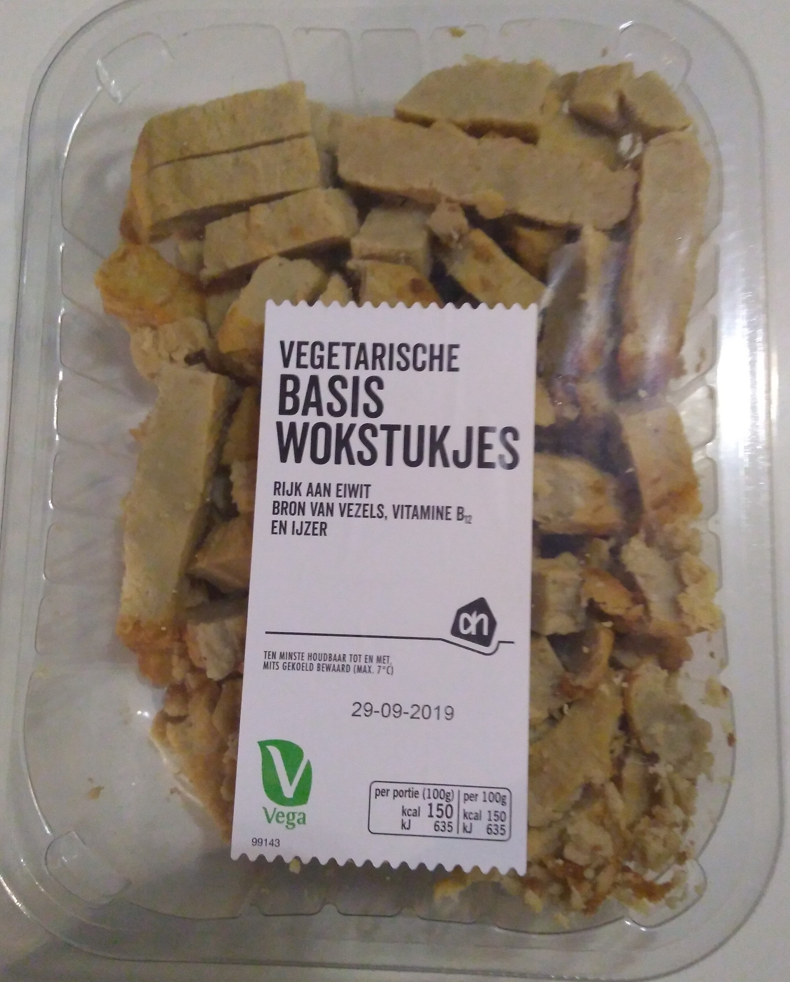 Vegetarische basis wokstukjes - Produkt - nl