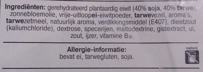 Vegetarische basis wokstukjes - Ingredients - nl