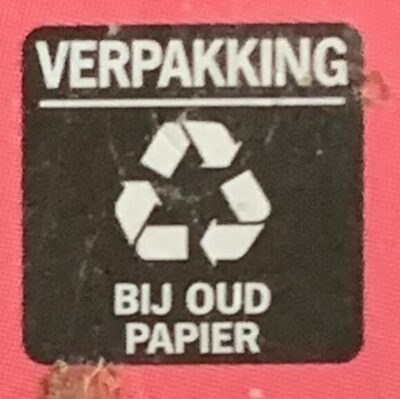 Pure hagelslag 30% minder suiker - Recycling instructions and/or packaging information - nl
