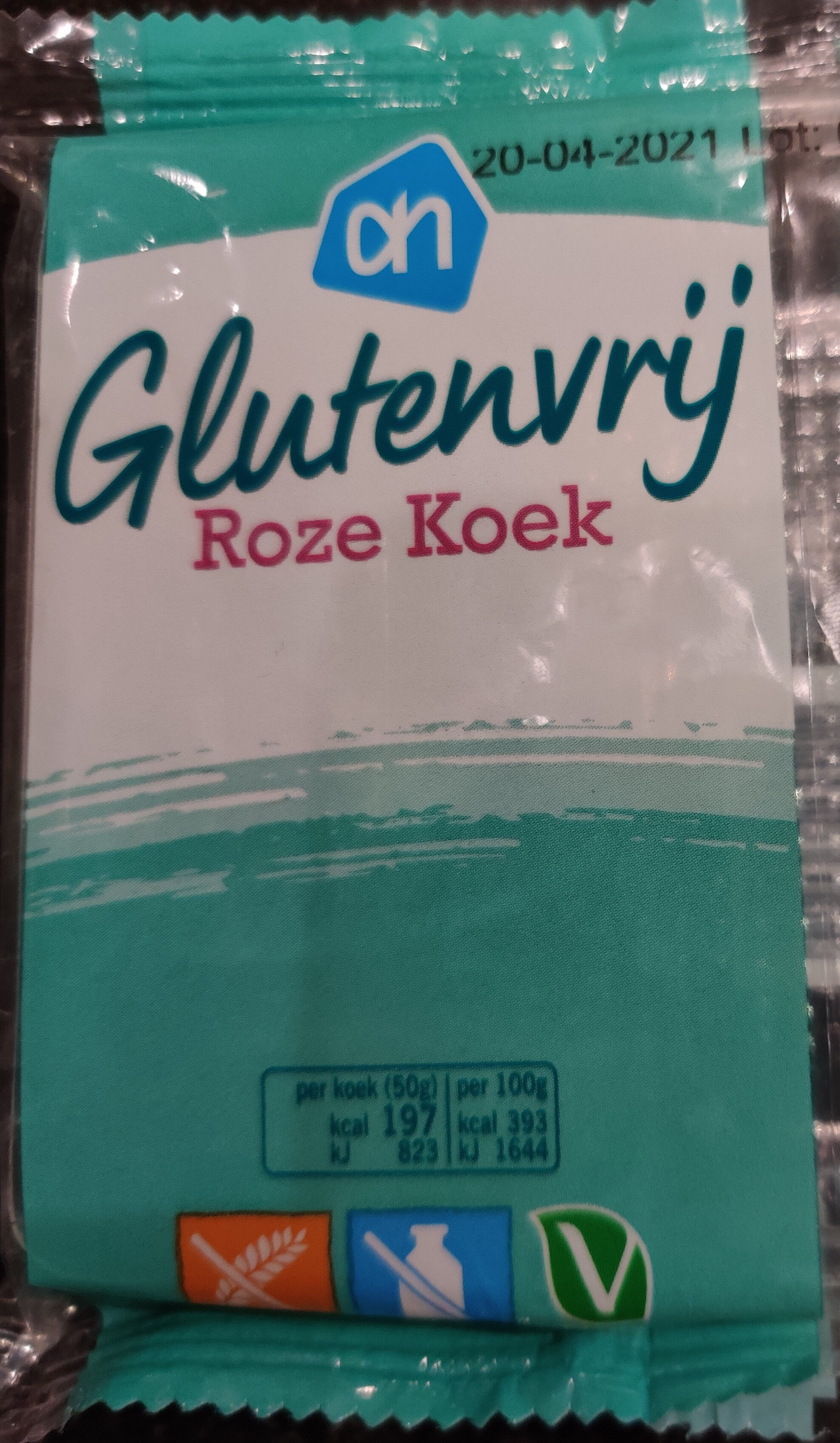 Glutenvrij Roze koek - Product
