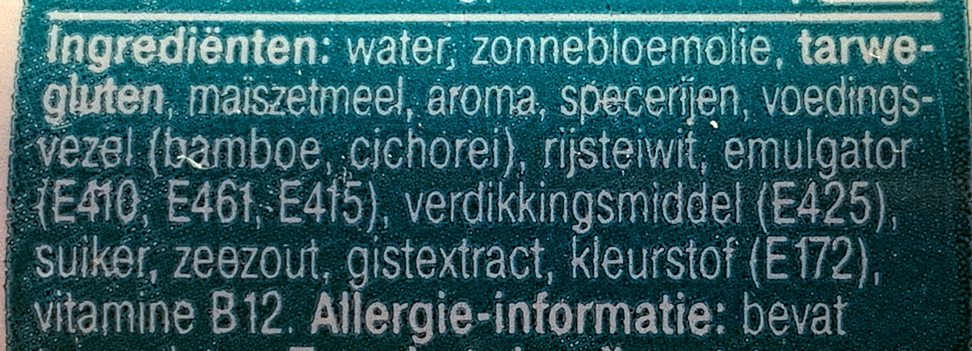 Vegan smeerleverworst - Ingredients - nl
