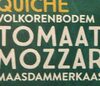 Quiche tomaat mozzarella - Produit
