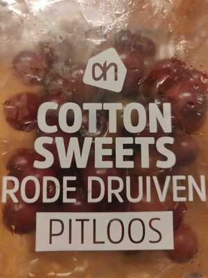 Cotton Sweets Rode druiven pitloos - Ingrediënten