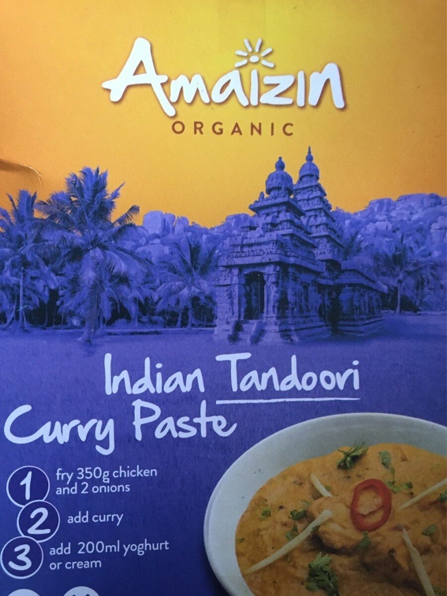 Indian tandoori curry paste - Product - es