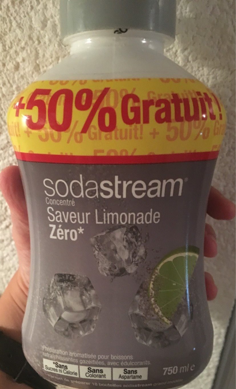 Concentré saveur Limonade Zéro (+50% gratuit) - Produit